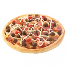 American Bacon CheeseBurger Pizza by Domino's Pizza